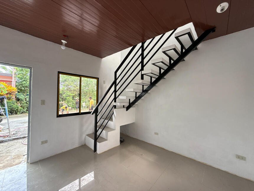 Living, Dining Area & Stairs