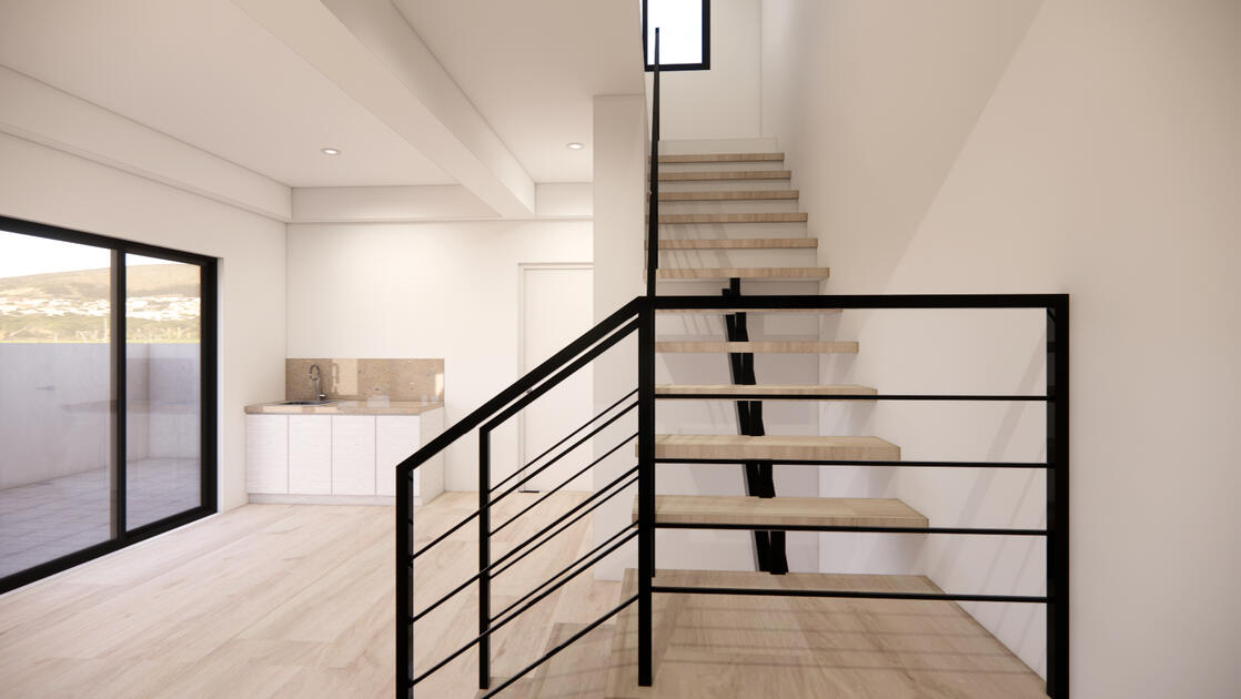 LANAI, KITCHEN, STAIRCASE